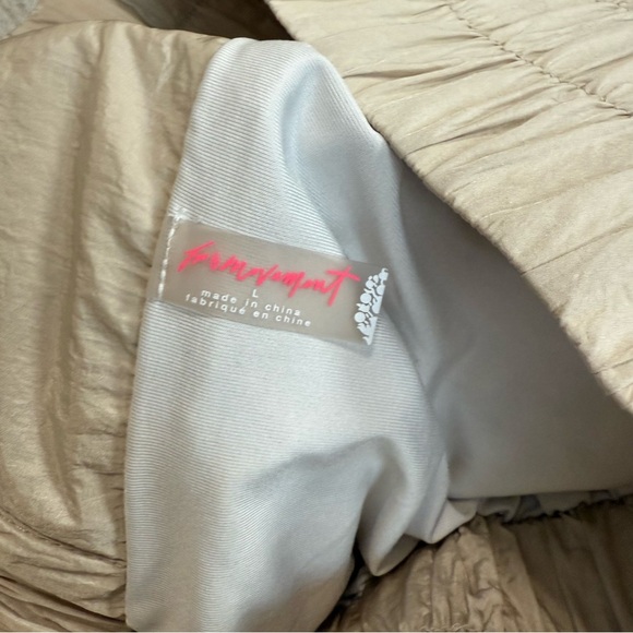 Free People Movement Women’s The Way Home Shorts Bright Cream Size Large - Picture 6 of 6